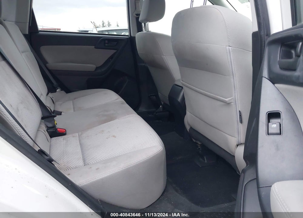 2016 SUBARU FORESTER 2.5I PREMIUM VIN: JF2SJADC8GH487395