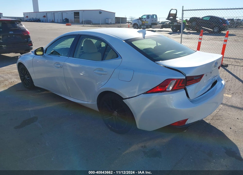 2014 LEXUS IS 250 VIN: JTHCF1D27E5011843