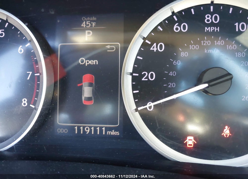 2014 LEXUS IS 250 VIN: JTHCF1D27E5011843