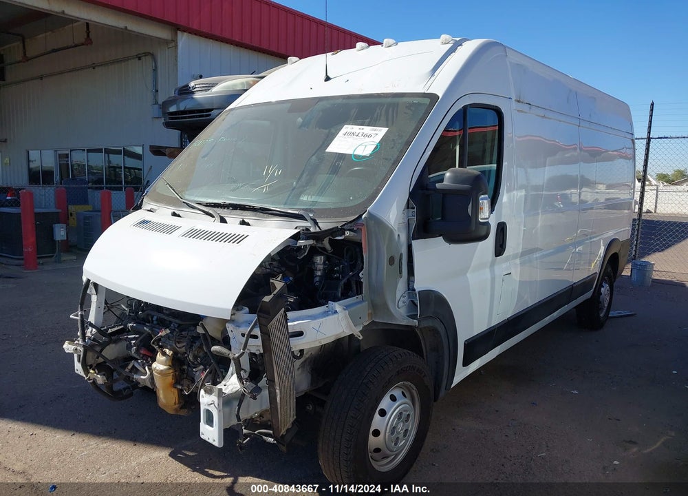2021 RAM PROMASTER 2500 HIGH ROOF 159 WB VIN: 3C6LRVDG7ME534981