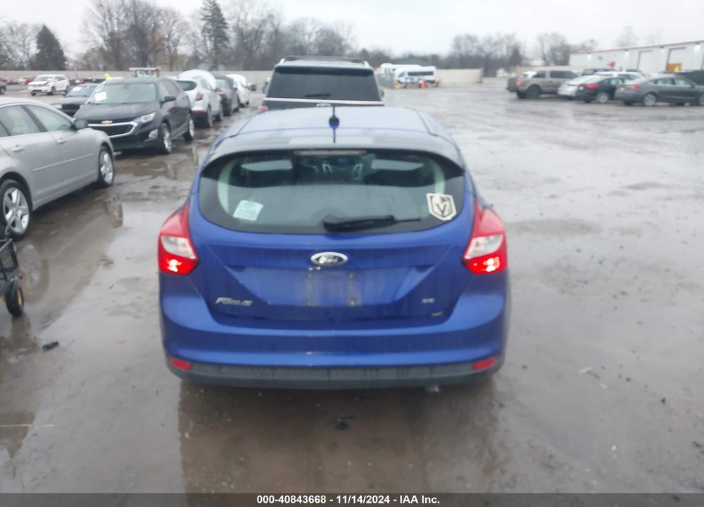 2013 FORD FOCUS SE VIN: 1FADP3K2XDL203064