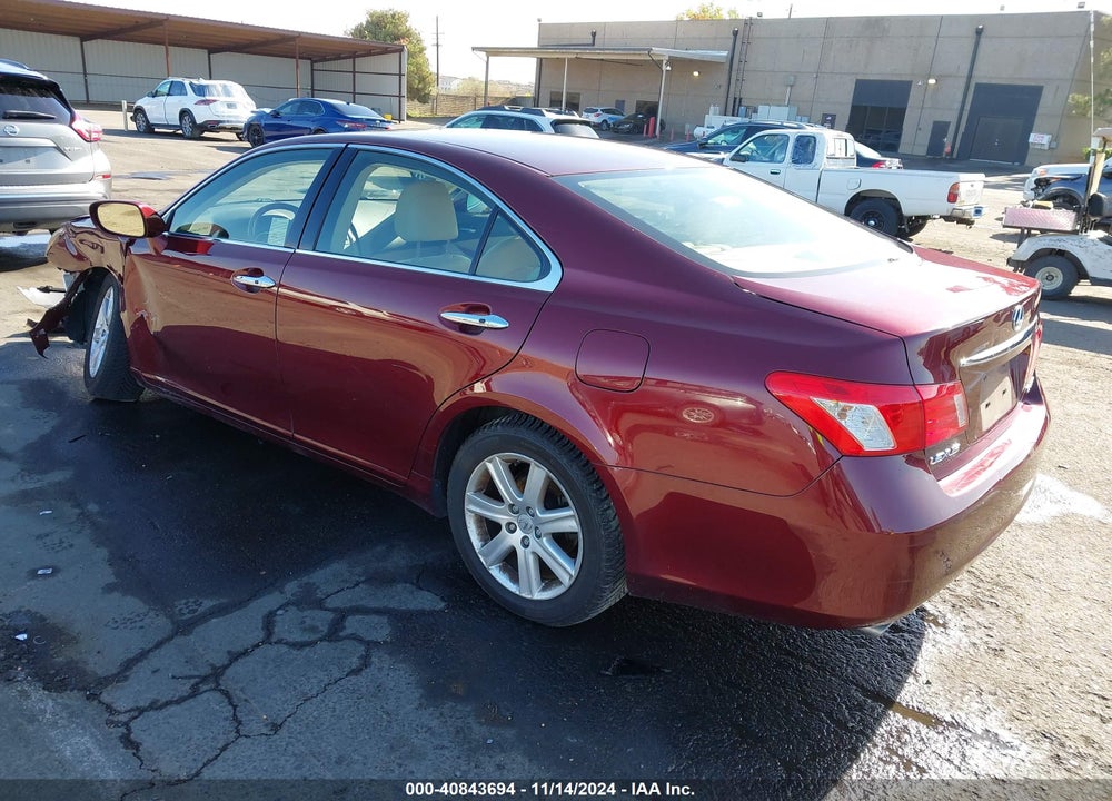 2007 LEXUS ES 350 VIN: JTHBJ46G372079596