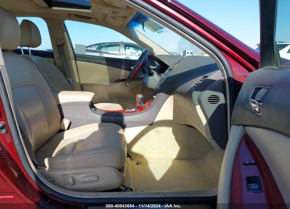 2007 LEXUS ES 350 VIN: JTHBJ46G372079596