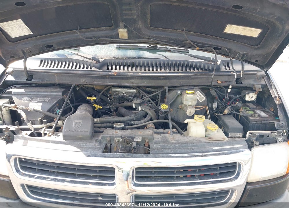 2002 DODGE RAM VAN 1500 CONVERSION VIN: 2B6HB11Y72K145081