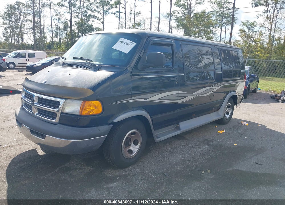 2002 DODGE RAM VAN 1500 CONVERSION VIN: 2B6HB11Y72K145081