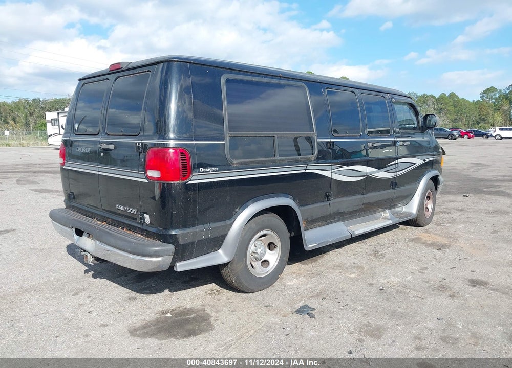 2002 DODGE RAM VAN 1500 CONVERSION VIN: 2B6HB11Y72K145081