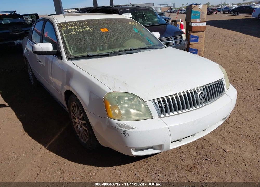 2005 MERCURY MONTEGO PREMIER VIN: 1MEHM42135G600528
