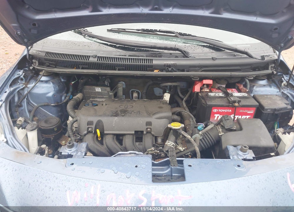 2012 TOYOTA YARIS VIN: JTDBT4K35CL029284