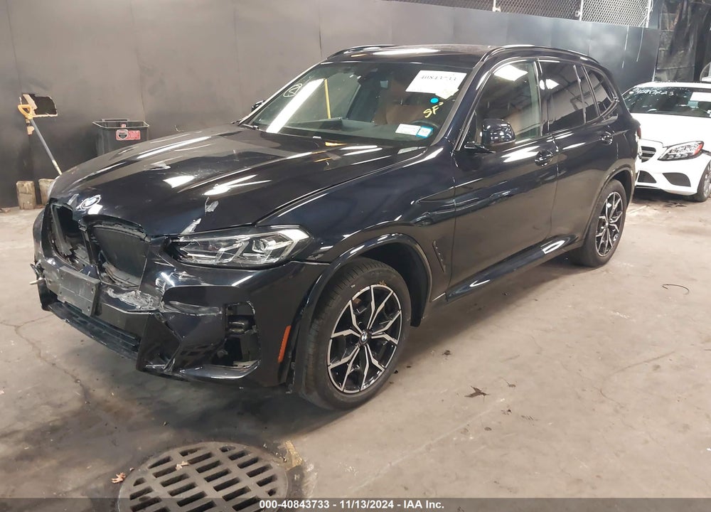 2022 BMW X3 XDRIVE30I VIN: 5UX53DP04N9M41934