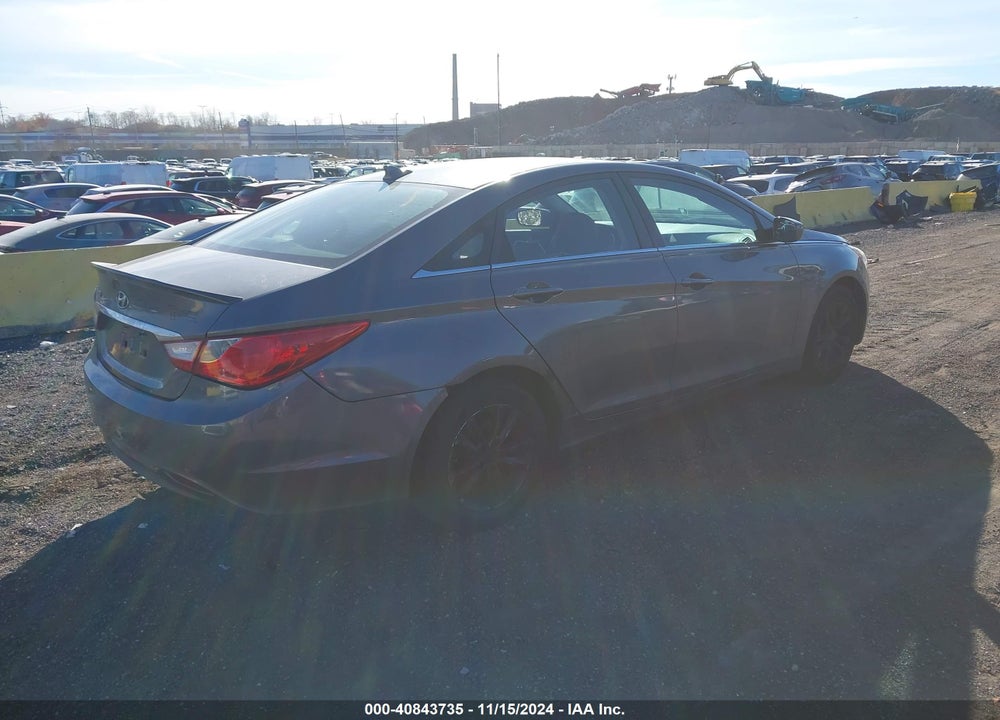 2013 HYUNDAI SONATA GLS VIN: 5NPEB4AC8DH719778