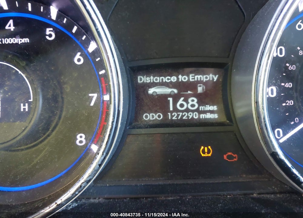 2013 HYUNDAI SONATA GLS VIN: 5NPEB4AC8DH719778