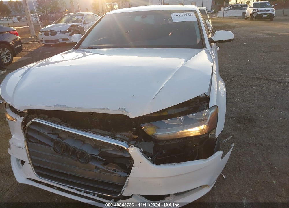 2013 AUDI A4 2.0T PREMIUM VIN: WAUAFAFL7DN044948