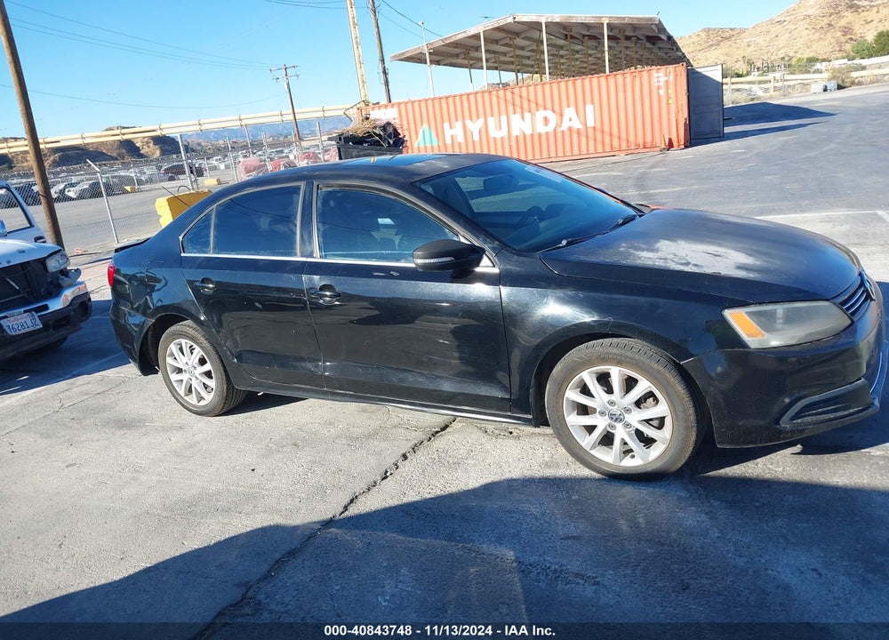 2014 VOLKSWAGEN JETTA 1.8T SE VIN: 3VWD17AJ8EM374002