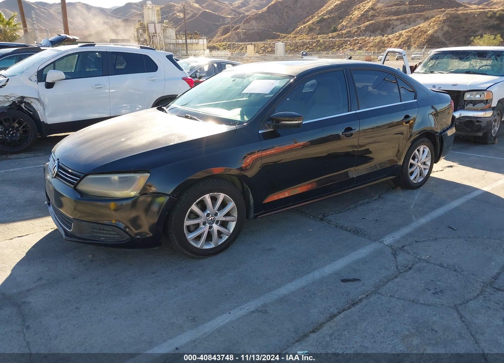 2014 VOLKSWAGEN JETTA 1.8T SE VIN: 3VWD17AJ8EM374002