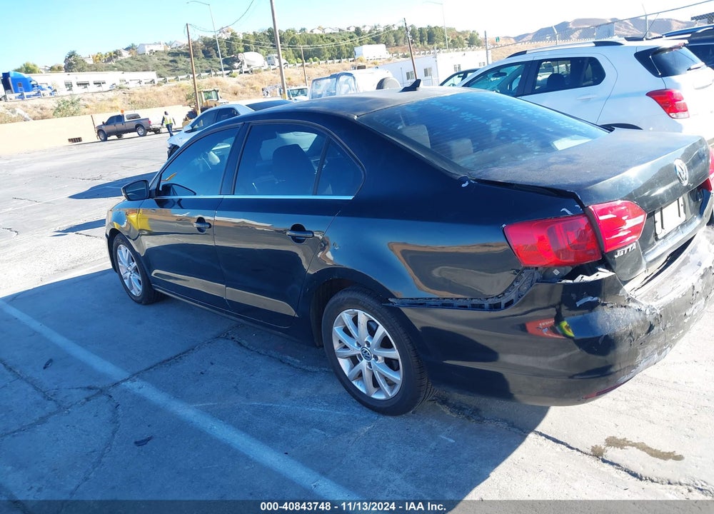 2014 VOLKSWAGEN JETTA 1.8T SE VIN: 3VWD17AJ8EM374002