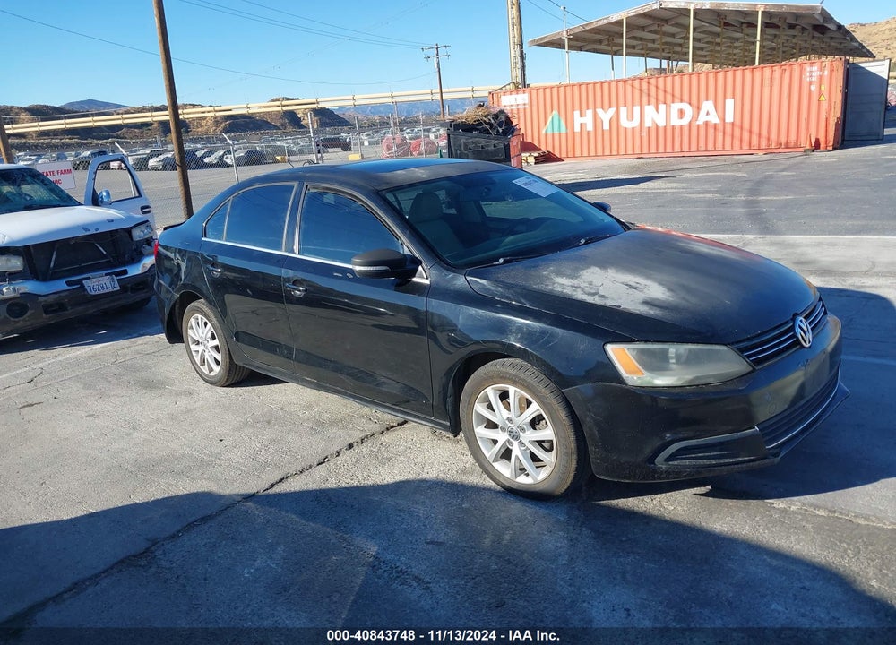 2014 VOLKSWAGEN JETTA 1.8T SE VIN: 3VWD17AJ8EM374002