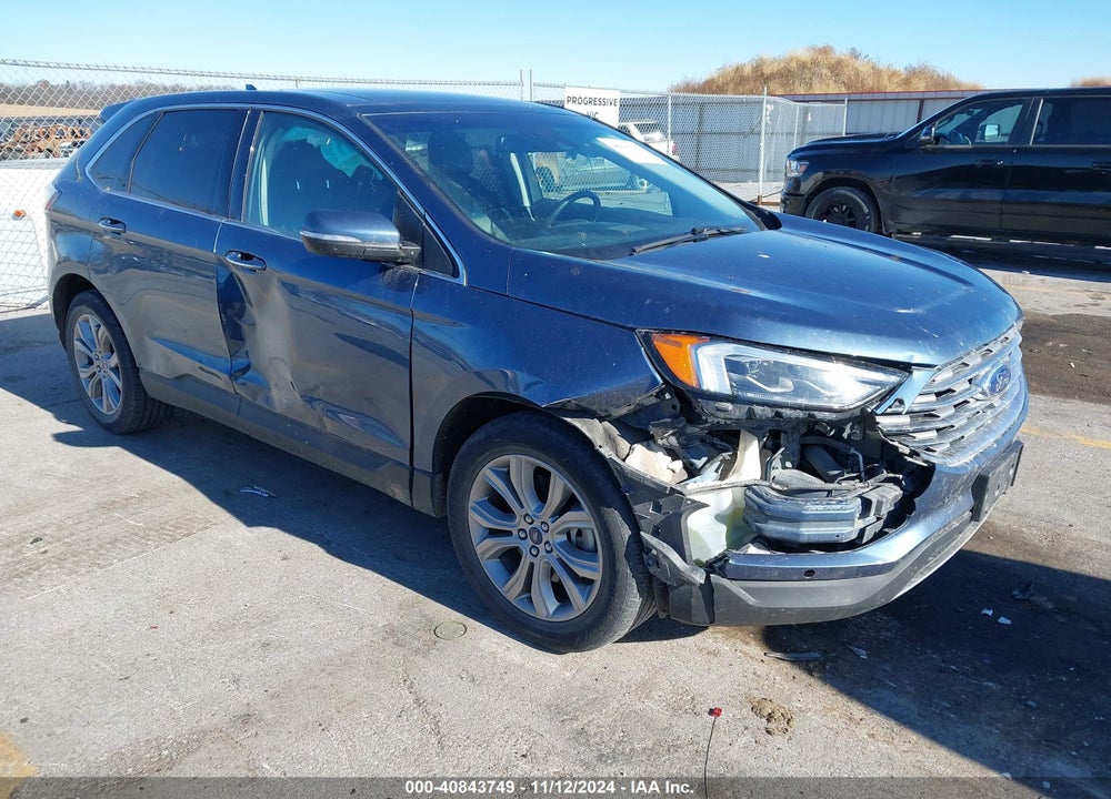 2019 FORD EDGE TITANIUM VIN: 2FMPK4K99KBC22707