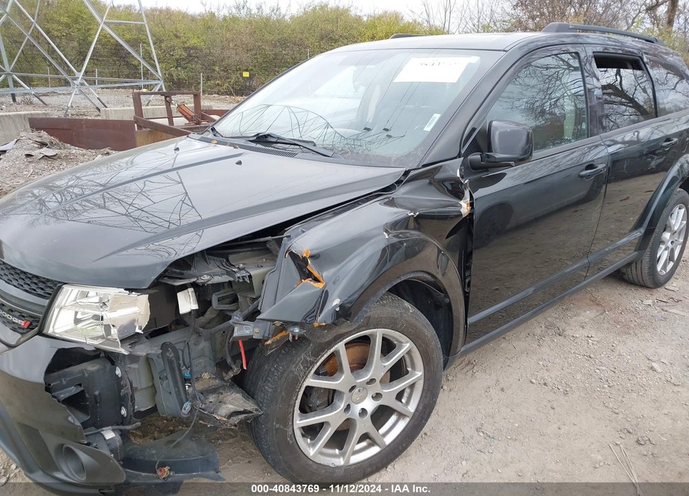 2013 DODGE JOURNEY VIN: 3C4PDDEG7DT591789