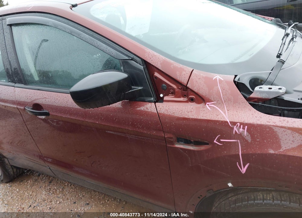2018 FORD ESCAPE S VIN: 1FMCU0F7XJUA15925