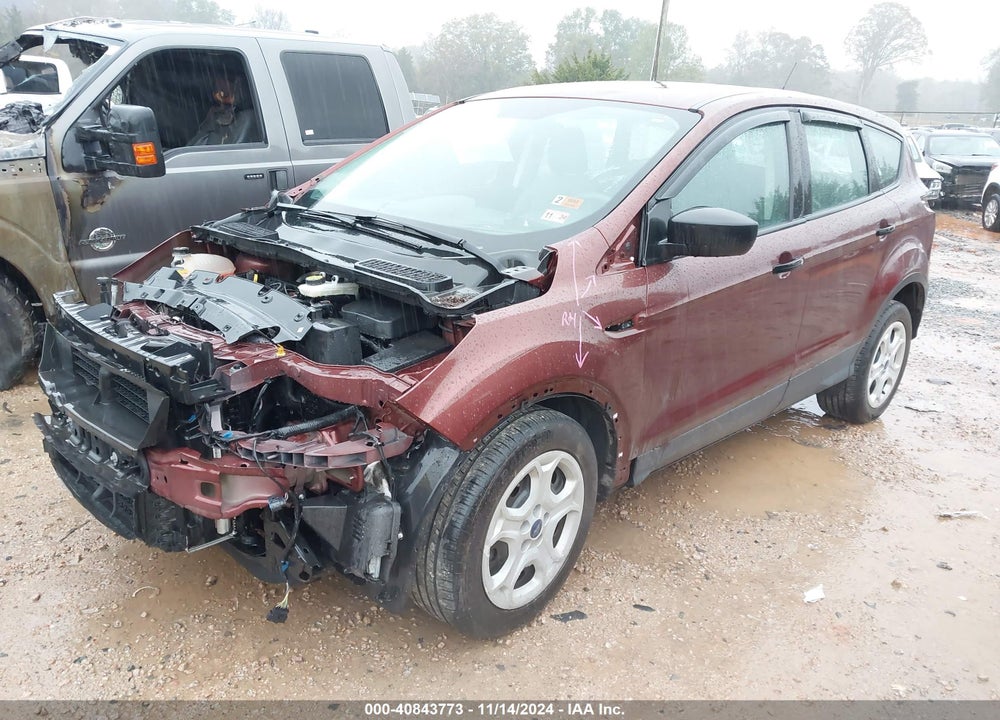 2018 FORD ESCAPE S VIN: 1FMCU0F7XJUA15925