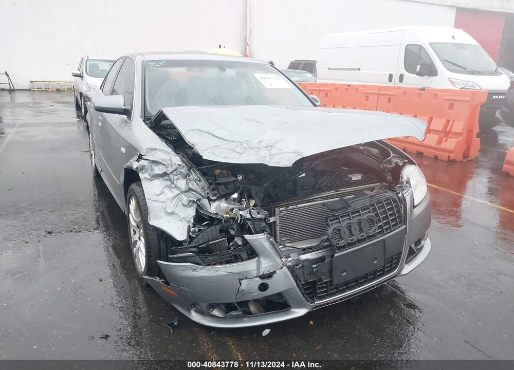 2008 AUDI A4 2.0T/2.0T SPECIAL EDITION VIN: WAUDF78E38A156108