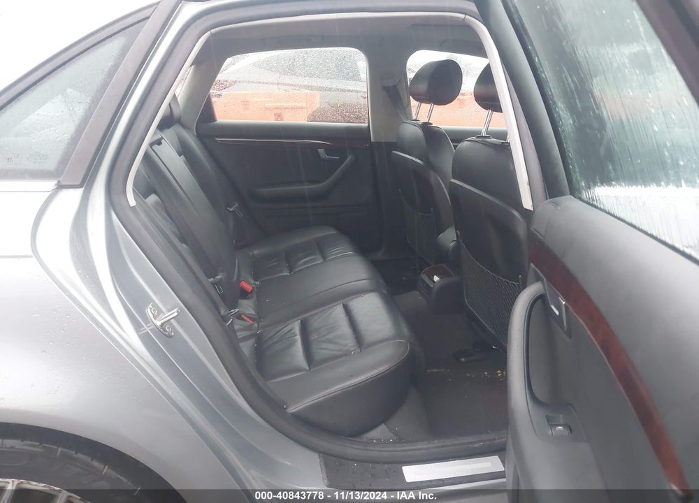 2008 AUDI A4 2.0T/2.0T SPECIAL EDITION VIN: WAUDF78E38A156108