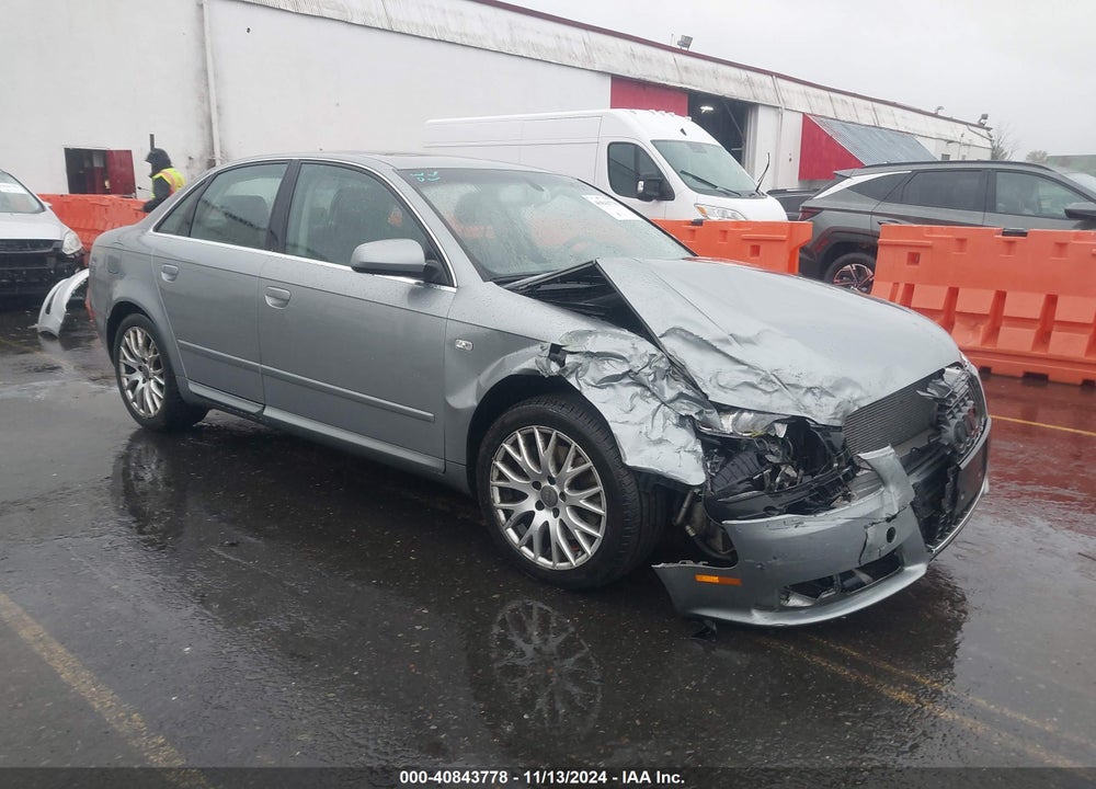 2008 AUDI A4 2.0T/2.0T SPECIAL EDITION VIN: WAUDF78E38A156108