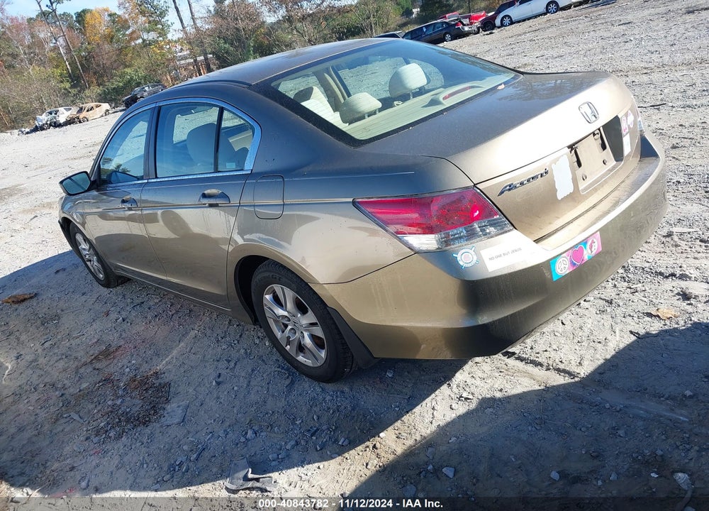 2008 HONDA ACCORD 2.4 LX-P VIN: 1HGCP26408A033585