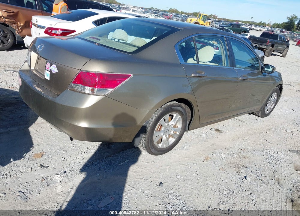 2008 HONDA ACCORD 2.4 LX-P VIN: 1HGCP26408A033585
