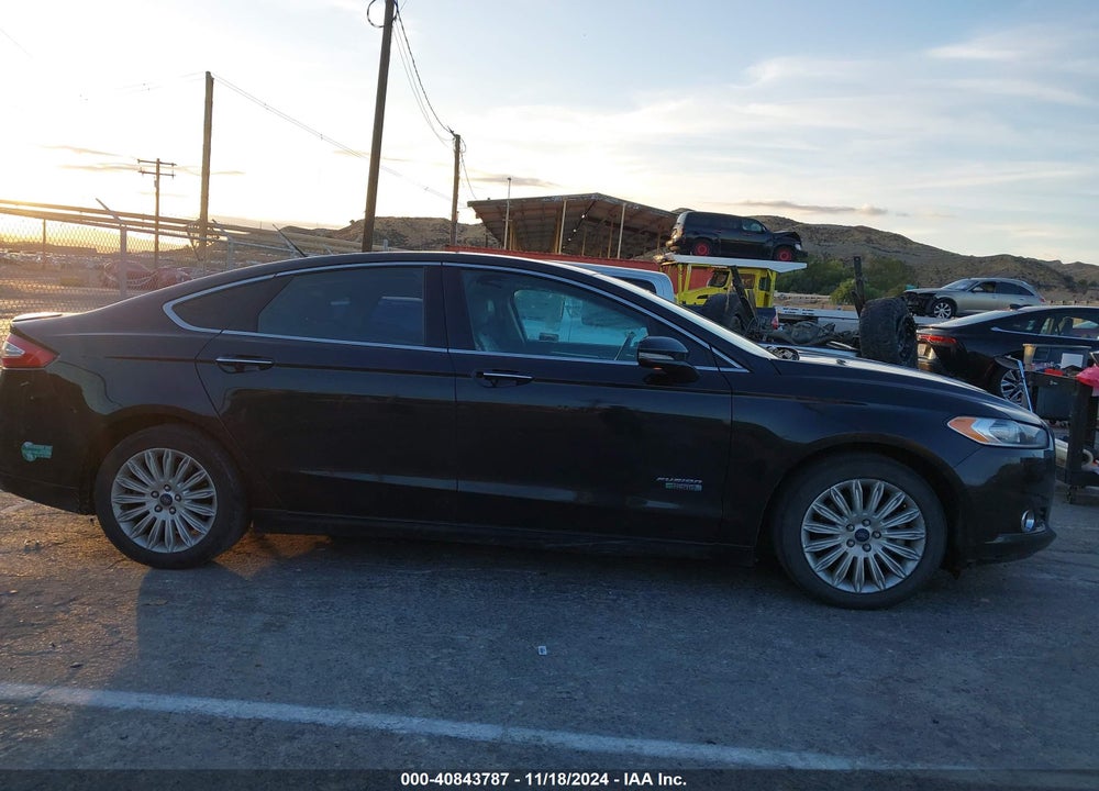 2014 FORD FUSION ENERGI TITANIUM VIN: 3FA6P0SU7ER366704