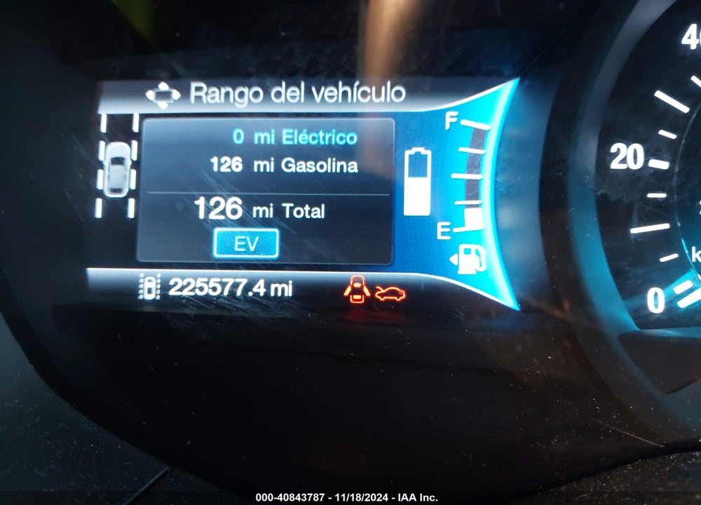2014 FORD FUSION ENERGI TITANIUM VIN: 3FA6P0SU7ER366704