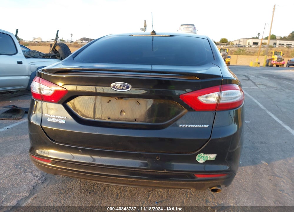 2014 FORD FUSION ENERGI TITANIUM VIN: 3FA6P0SU7ER366704