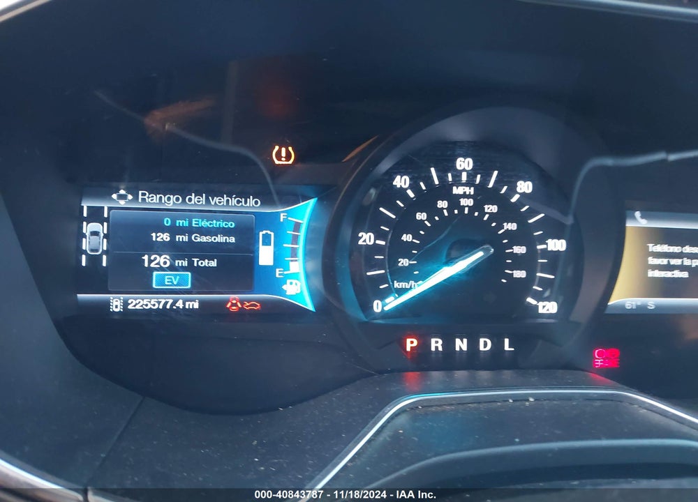 2014 FORD FUSION ENERGI TITANIUM VIN: 3FA6P0SU7ER366704