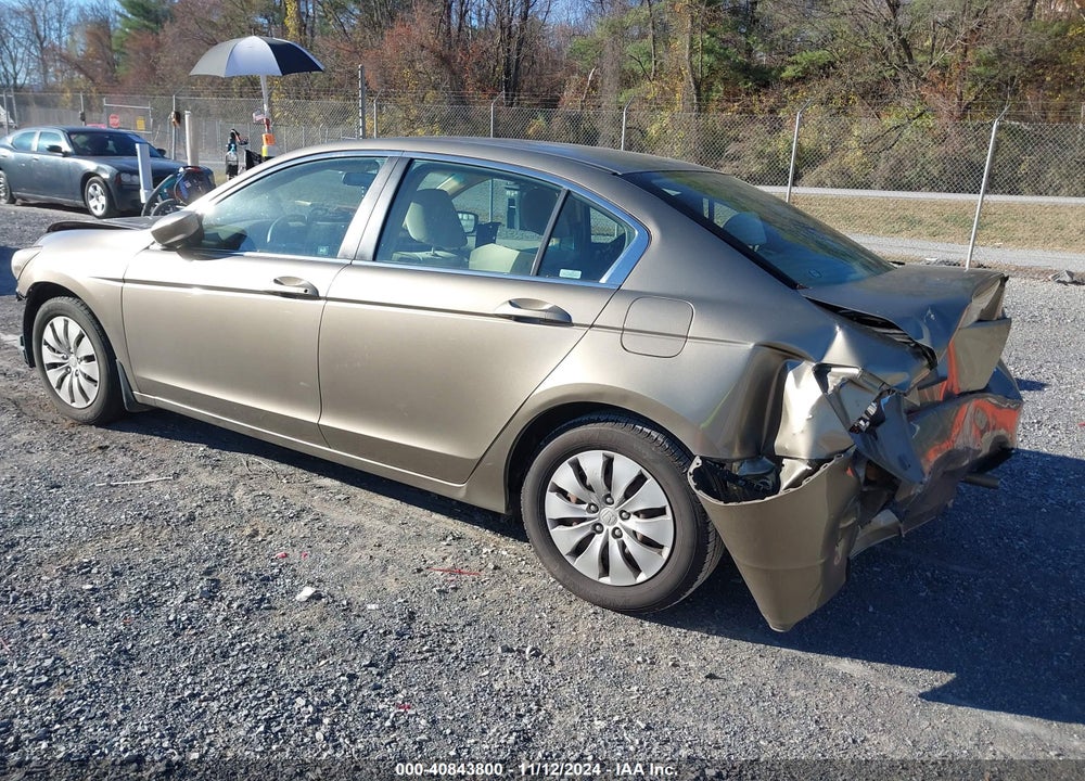 2009 HONDA ACCORD 2.4 LX VIN: 1HGCP26399A103674