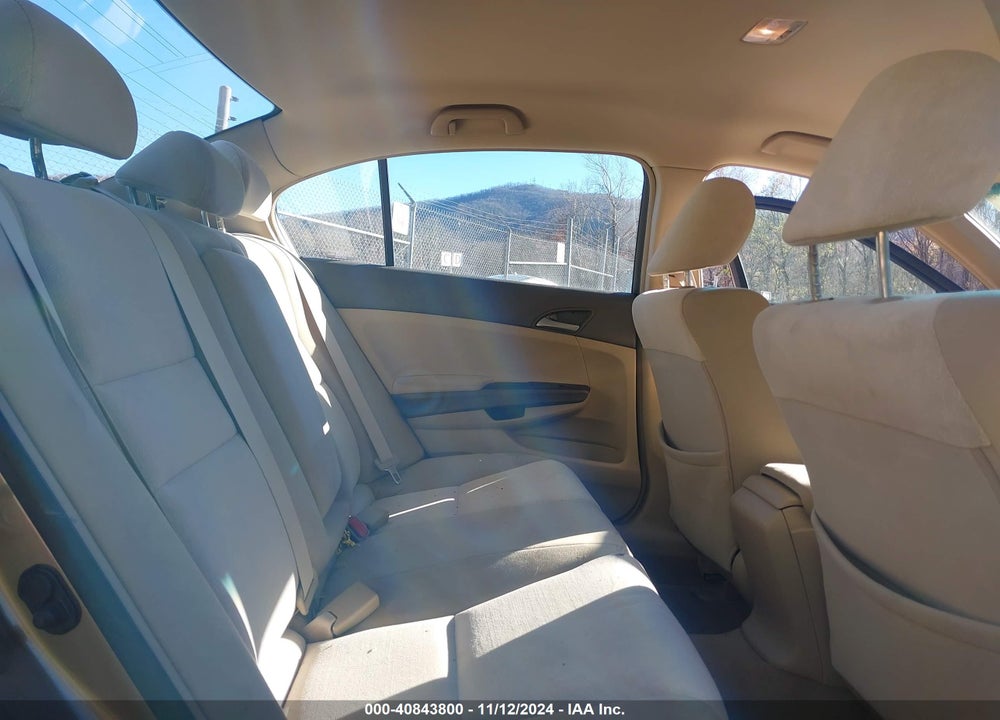 2009 HONDA ACCORD 2.4 LX VIN: 1HGCP26399A103674