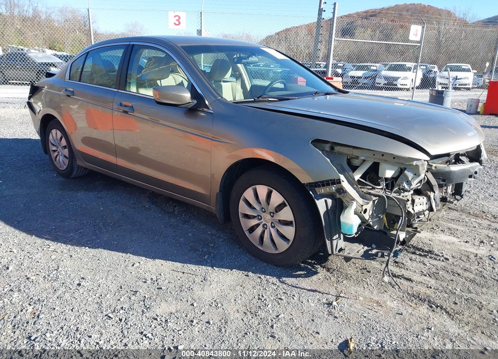 2009 HONDA ACCORD 2.4 LX VIN: 1HGCP26399A103674