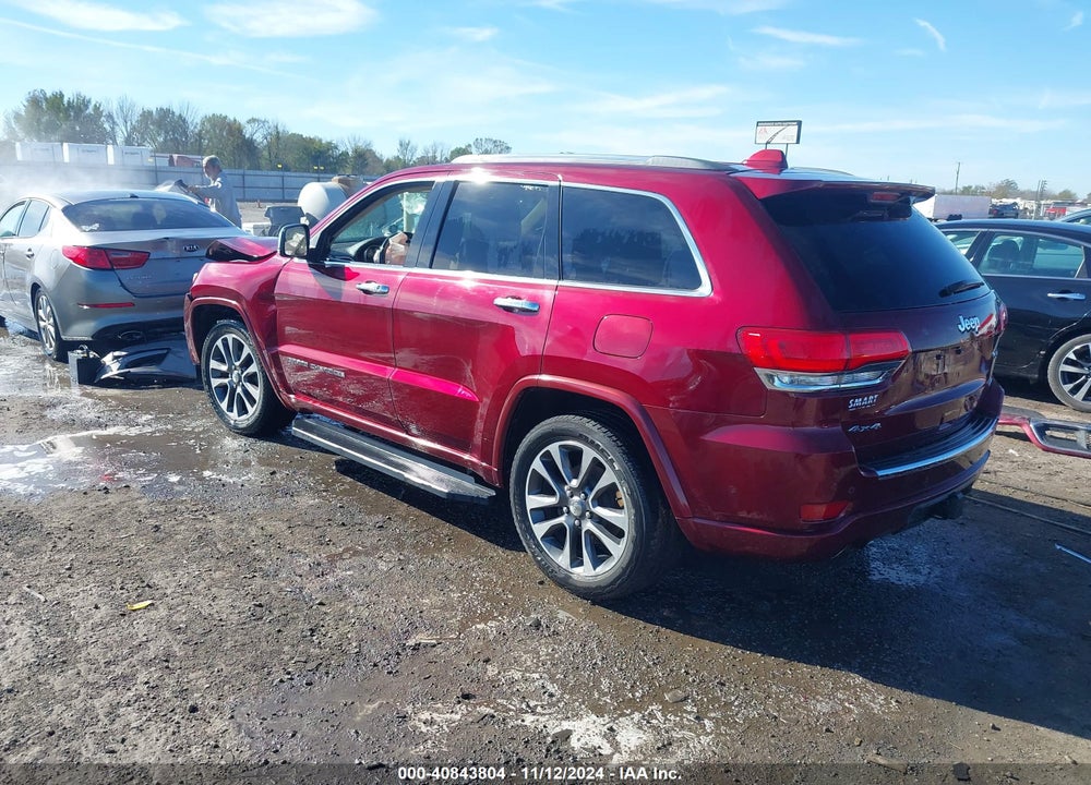 2017 JEEP GRAND CHEROKEE OVERLAND 4X4 VIN: 1C4RJFCG9HC801150