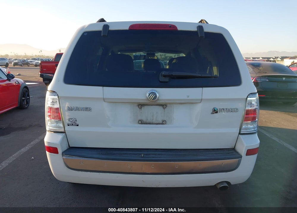 2009 MERCURY MARINER HYBRID VIN: 4M2CU29399KJ05674