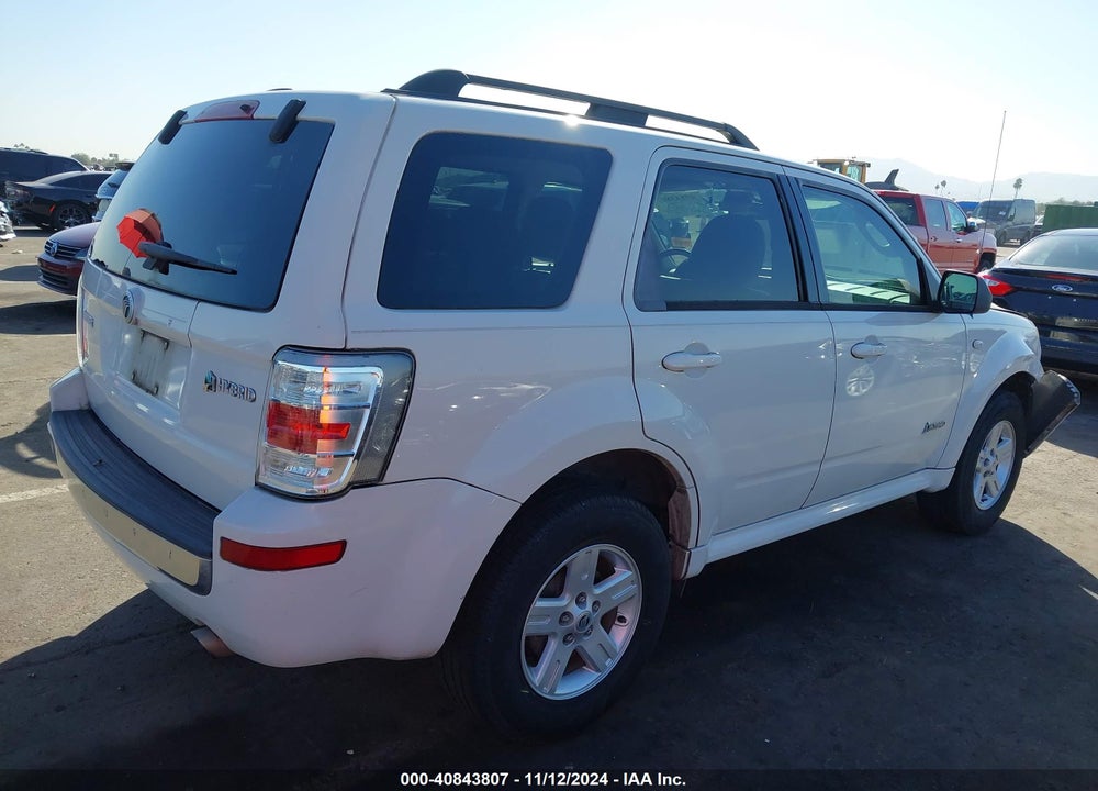 2009 MERCURY MARINER HYBRID VIN: 4M2CU29399KJ05674