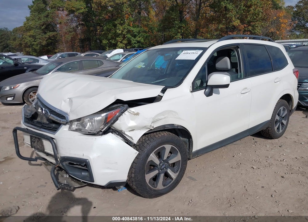2018 SUBARU FORESTER 2.5I PREMIUM VIN: JF2SJAGC2JH457960