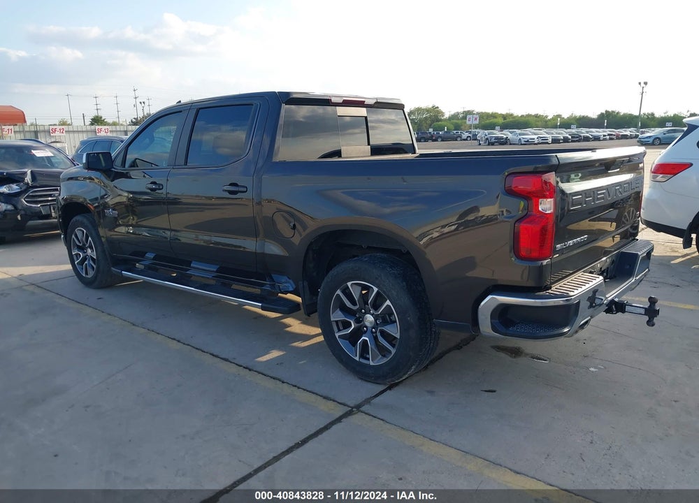 2021 CHEVROLET SILVERADO 1500 4WD SHORT BED LT VIN: 3GCUYDED8MG331116