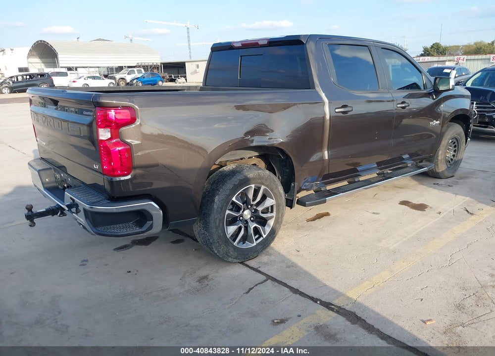 2021 CHEVROLET SILVERADO 1500 4WD SHORT BED LT VIN: 3GCUYDED8MG331116