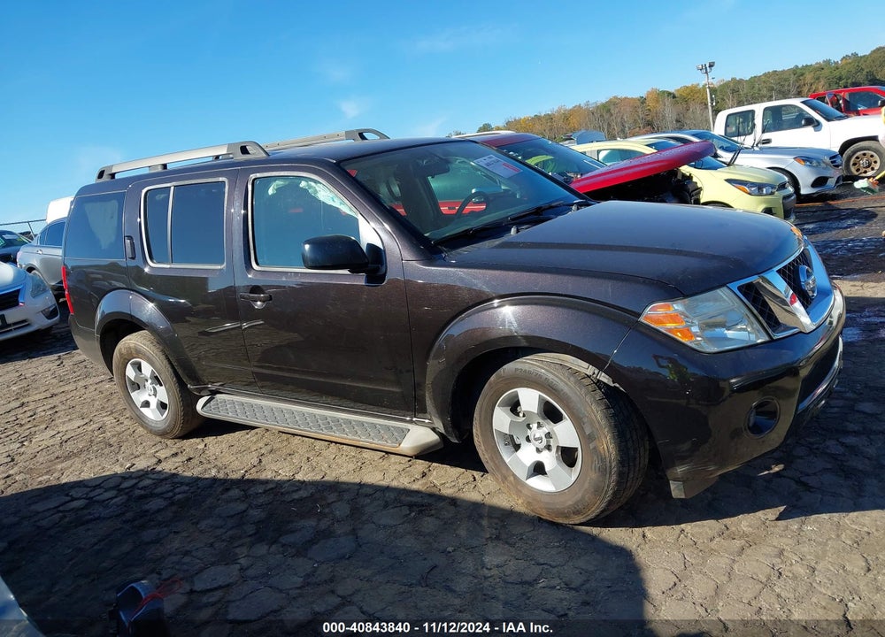 2011 NISSAN PATHFINDER S VIN: 5N1AR1NN1BC602018