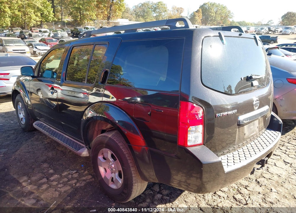 2011 NISSAN PATHFINDER S VIN: 5N1AR1NN1BC602018