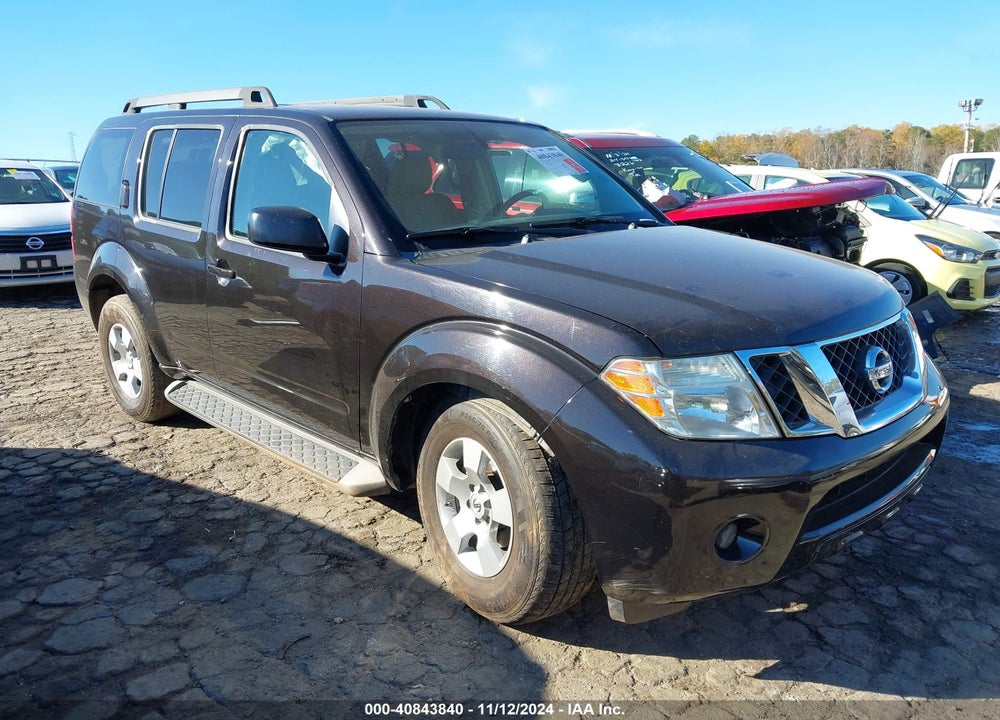 2011 NISSAN PATHFINDER S VIN: 5N1AR1NN1BC602018
