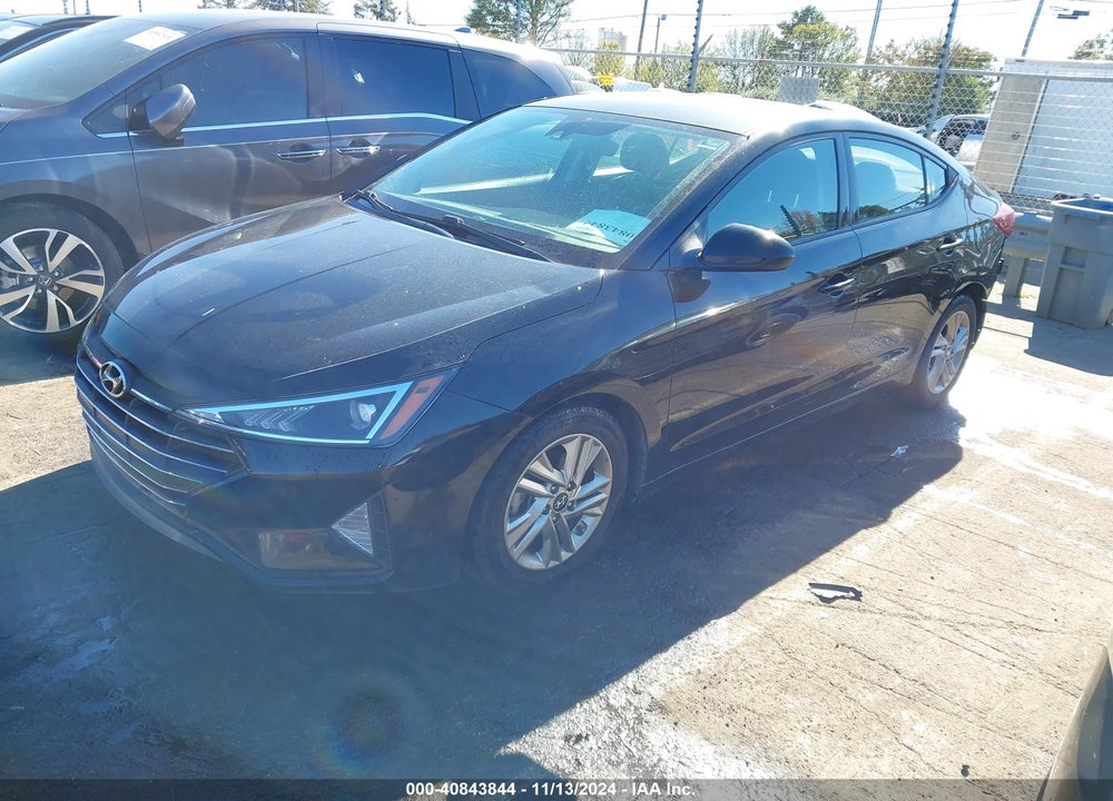 2019 HYUNDAI ELANTRA SEL VIN: 5NPD84LF7KH420846