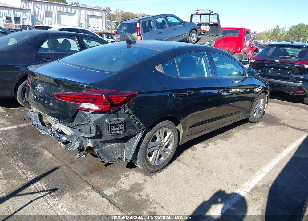 2019 HYUNDAI ELANTRA SEL VIN: 5NPD84LF7KH420846