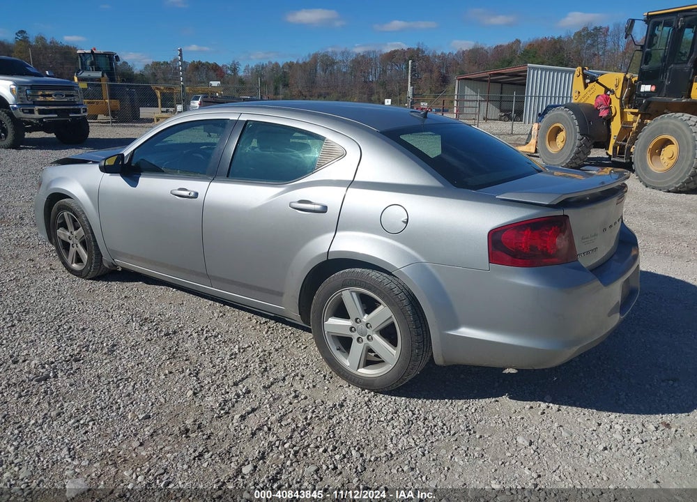 2013 DODGE AVENGER SE V6 VIN: 1C3CDZAG3DN769557