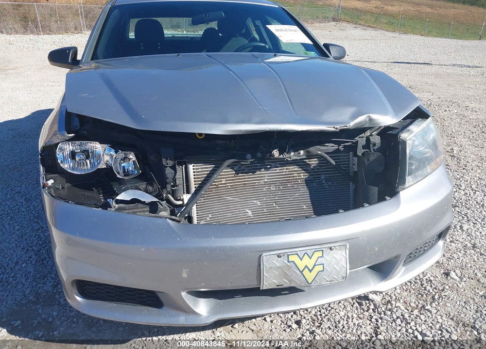 2013 DODGE AVENGER SE V6 VIN: 1C3CDZAG3DN769557