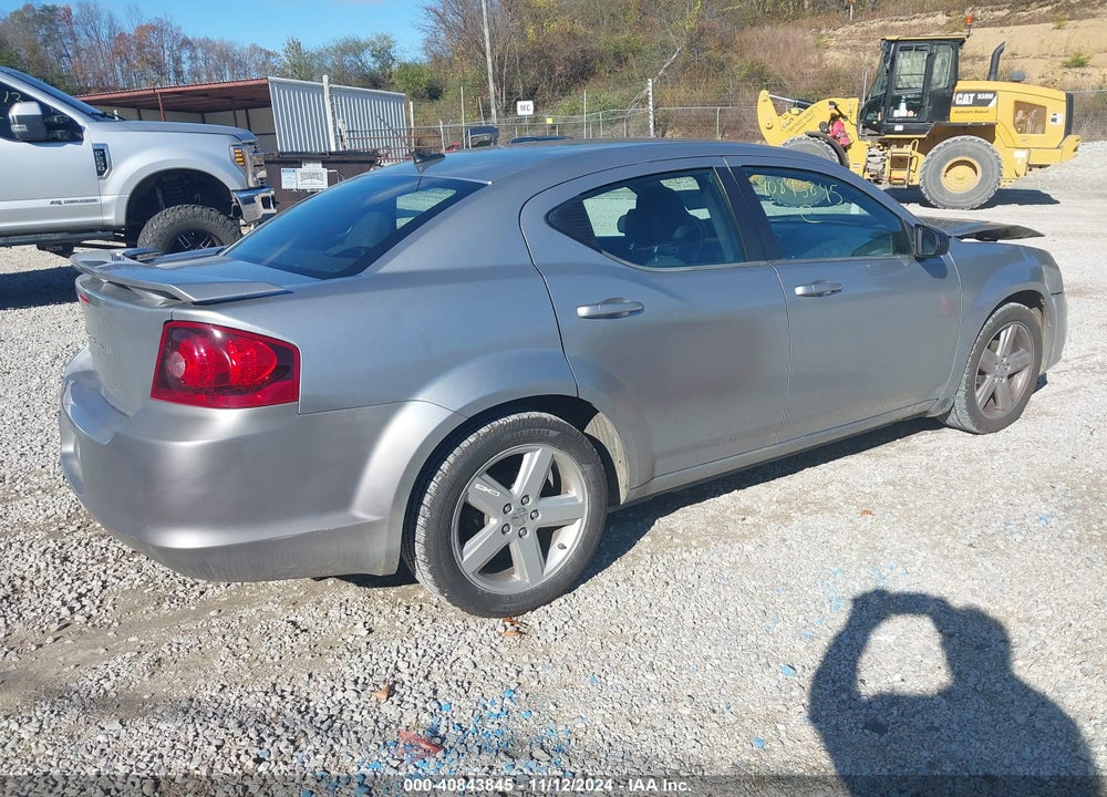 2013 DODGE AVENGER SE V6 VIN: 1C3CDZAG3DN769557